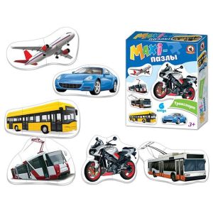 MAXI-пазлы «Транспорт» в кор.