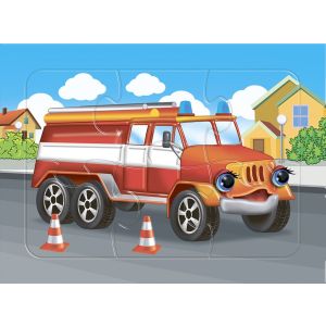 Игра наст. пазл.мал Пожарная машина 0+
