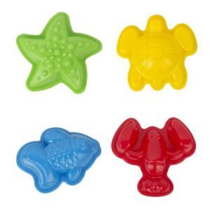 Формы для песка «Море» (4 шт) (европодвес)