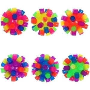 Мяч 6 см «Яркое веселье» попрыгун, с подсветкой