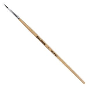 Кисть BRAUBERG Белка круглая №1, 200178