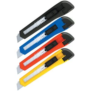 Нож канцел. 18мм, Ofice,push-lock