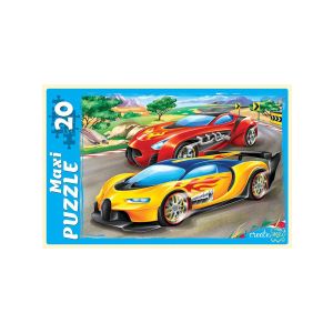 Макси-пазлы 20 элем. Супер гонки (ПМ-6357)