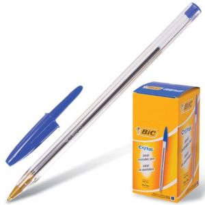 Ручка шариковая BIC «Cristal » корпус  пр 1,0мм 847898 синяя