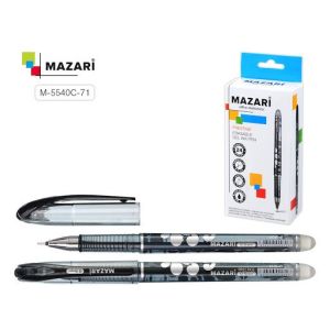 Ручка коррект. гел. Mazari Prestige синяя 0,5мм игол.нак.