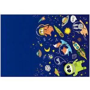 Скатерть полиэтиленовая ПатиБум «Космос», 137*181см
