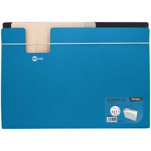 Папка на резинке 7 отд. А4 700мкм 04207