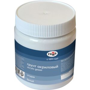 Грунт акриловый Гамма «Студия» белый 500мл
