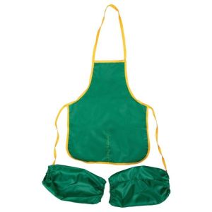 Накидка-фартук с нарукавниками, 2 кармана, ArtSpace зелёный 17714