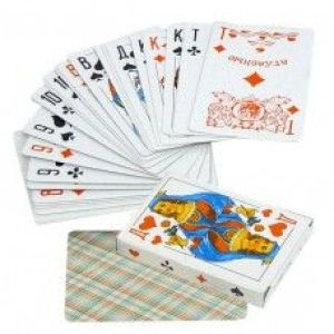 Карты игральные Атласные, 36шт, пластиковое покрытие 9811 J.Otten