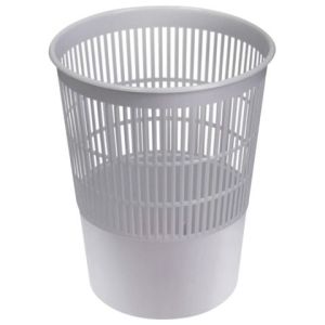 Корзина для бумаг СТАММ сетчатая, 09л,cерая, КР52