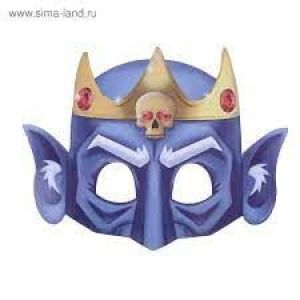 Маска карнавальная в ассорт.156544, 156546, 710496
