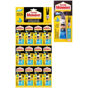 Клей Момент «Супер-гель», 3г, мульти-карта