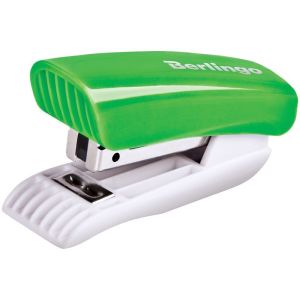 Степлер №10 Berlingo «Blitz» до 10л., пластиковый корпус, зеленый