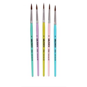 Кисть Малевичъ KIDS, пони микс, круглая №3