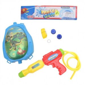 Набор бластер водяной-рюкзак Динозаврик