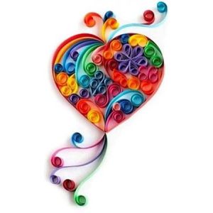 Набор для квиллинга «Яркое сердце»