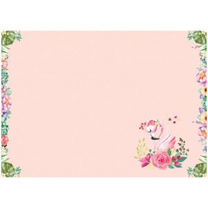 Клеенка для уроков труда ArtSpace «Flamingo», 50*70см, ПВХ