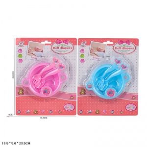 Посуда для кукол DC03 на карт. в кор.72шт