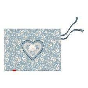 Подкладка настольная текстильная ErichKrause® Lacey Heart, A3+