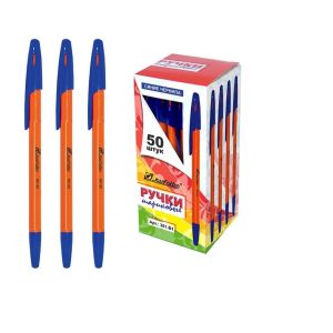 Ручка 0,7мм*0,35*140мм, синий стержень 301-В1 Josef Otten