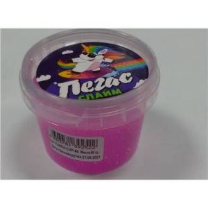 Слайм Прихлоп пегас ирис 90гр в ассортименте