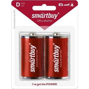 Батарейка  SmartBuy R20 alkaline BC 2