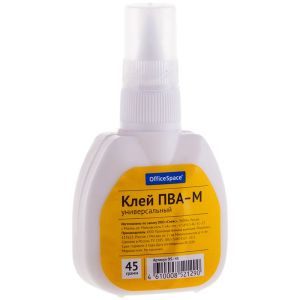 Клей ПВА 45г, с дозатором OffiсeSpace OS-45