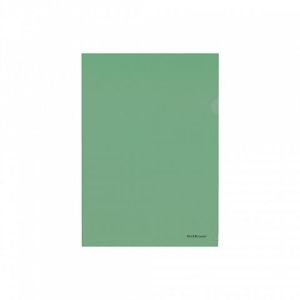 Папка-уголок пластиковая ErichKrause® Glossy Classic, A4, зеленый