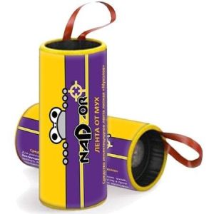 Липкая лента от мух 100шт в шоубоксе Nadzor/400