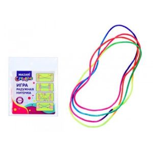 Игра «Радужная  ниточка», шнур 1,5 метра,  ОПП-упаковка