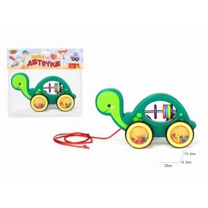 319776   Каталка черепаха, на веревочке в пак. (русс. уп.)