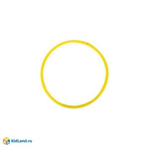 Обруч d 80см желтый