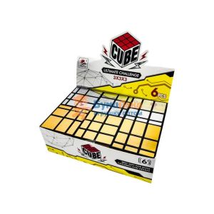 Кубик металлик, 6 шт