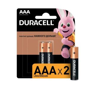 Элемент питания DURACELL  SIMPLY LR03  Basic 1 шт