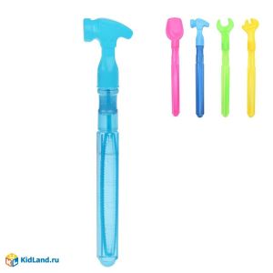 Мыльные пузыри Строитель 26см,55 мл в ассорт.