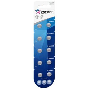 Элемент питания КОСМОС  AG10 (389A) LR54,  LR1130  (10/100)