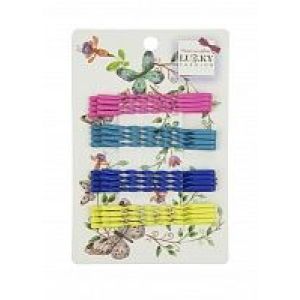 Lukky Fashion набор невидимок для волос, 16шт, 4 цвета