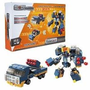 1TOY Blockformers Transbot конструктор «Ураган-Скайбот», коробка