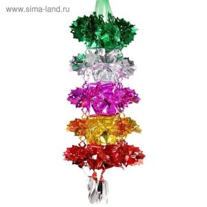 Фонарик растяжка цветы 50*50см  702570