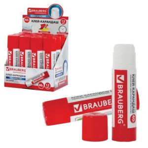 Клей-карандаш BRAUBERG 40 г, 222928