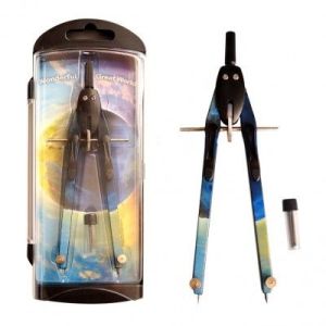 Готовальня 2 предмета,пласт.футл.,пласт.+металл,европ. S33002F