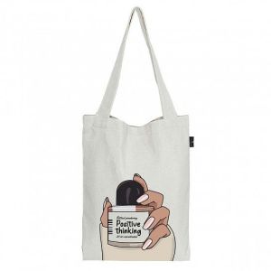 Шопер LOREX COTTON REMOVER 38х44х6 см с принтом