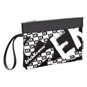 Косметичка ErichKrause® StreetLine 230х160мм Black Logo