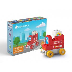 480606 Конструктор «Играй, Создавай (Пожарная машина - 7 дет.)»