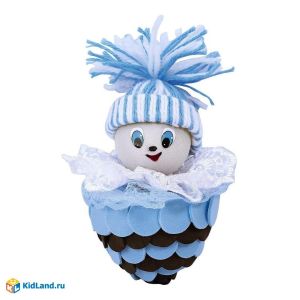 Набор для творчества «Смешные человечки»,голубой