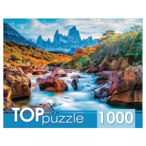 TOPpuzzle. ПАЗЛЫ 1000 элементов. ШТТП1000-7179 Гора-Фицрой, Аргентина