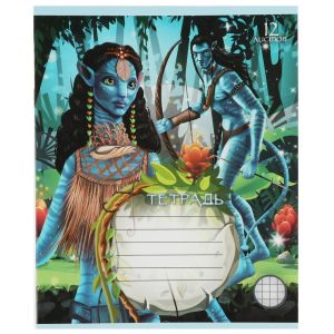 355969 Тетрадь, 12 листов, клетка, диз 2 Умка