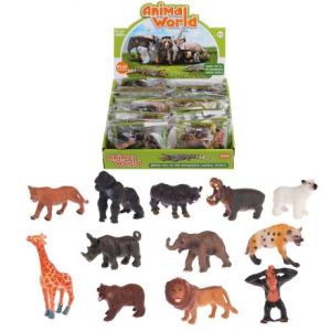 638382	Дикие животные, дисплей, в ассортименте