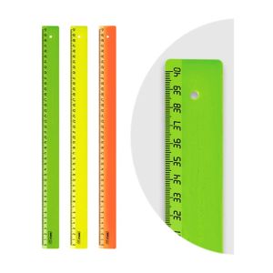 Линейка 40см Neon Стамм, ЛН51